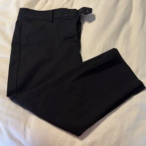 LOFT The Riviera Slim Black Pants